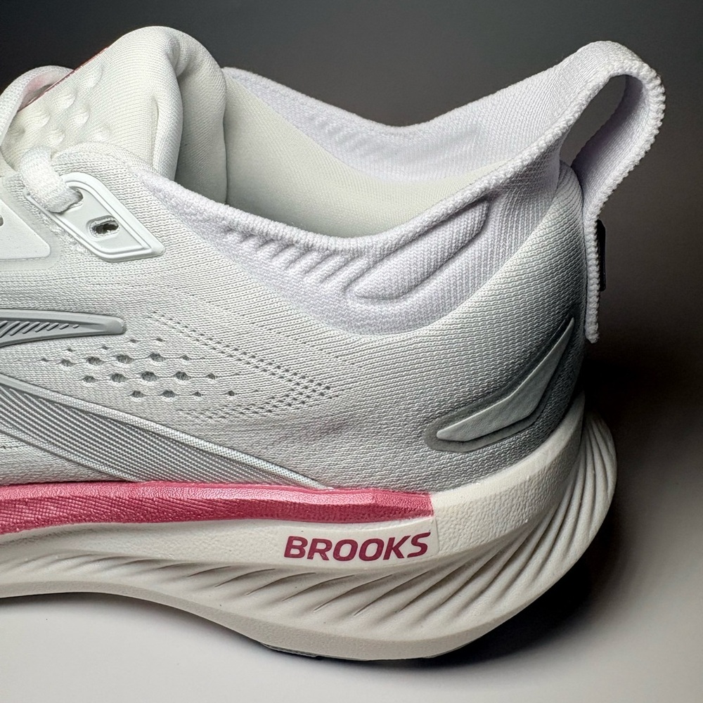 Brand New In The Box 🔥🔥🔥Brooks Glycerin 23 White & Pink Women Size 7 - Picture 4 of 15
